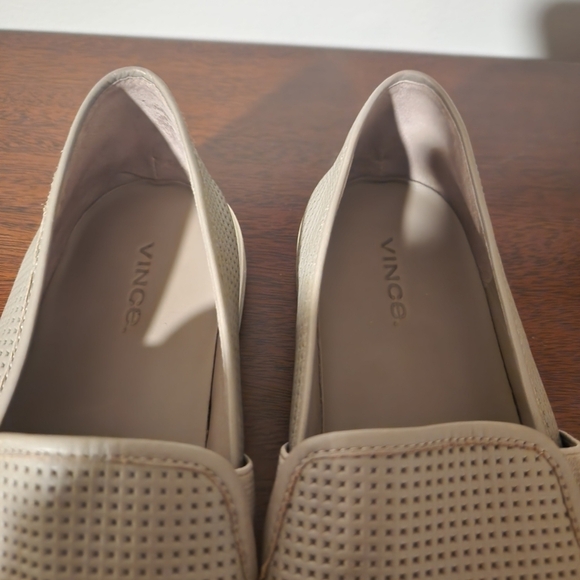 Vince‎ Blair Perforated Leather Slip-On Sneakers – Size 9 - Picture 10 of 12